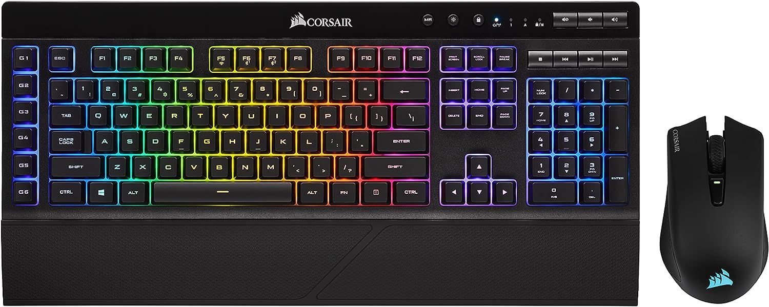 Keyboard - Corsair Keyboard and Mouse bundle K57B