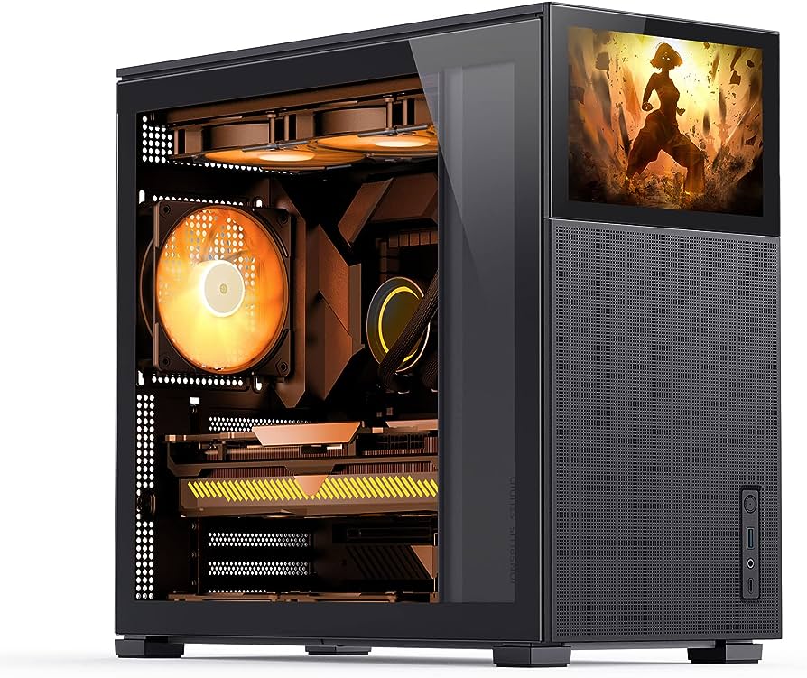 Case - JONSBO D41 MESH SC BLACK ATX Computer Case