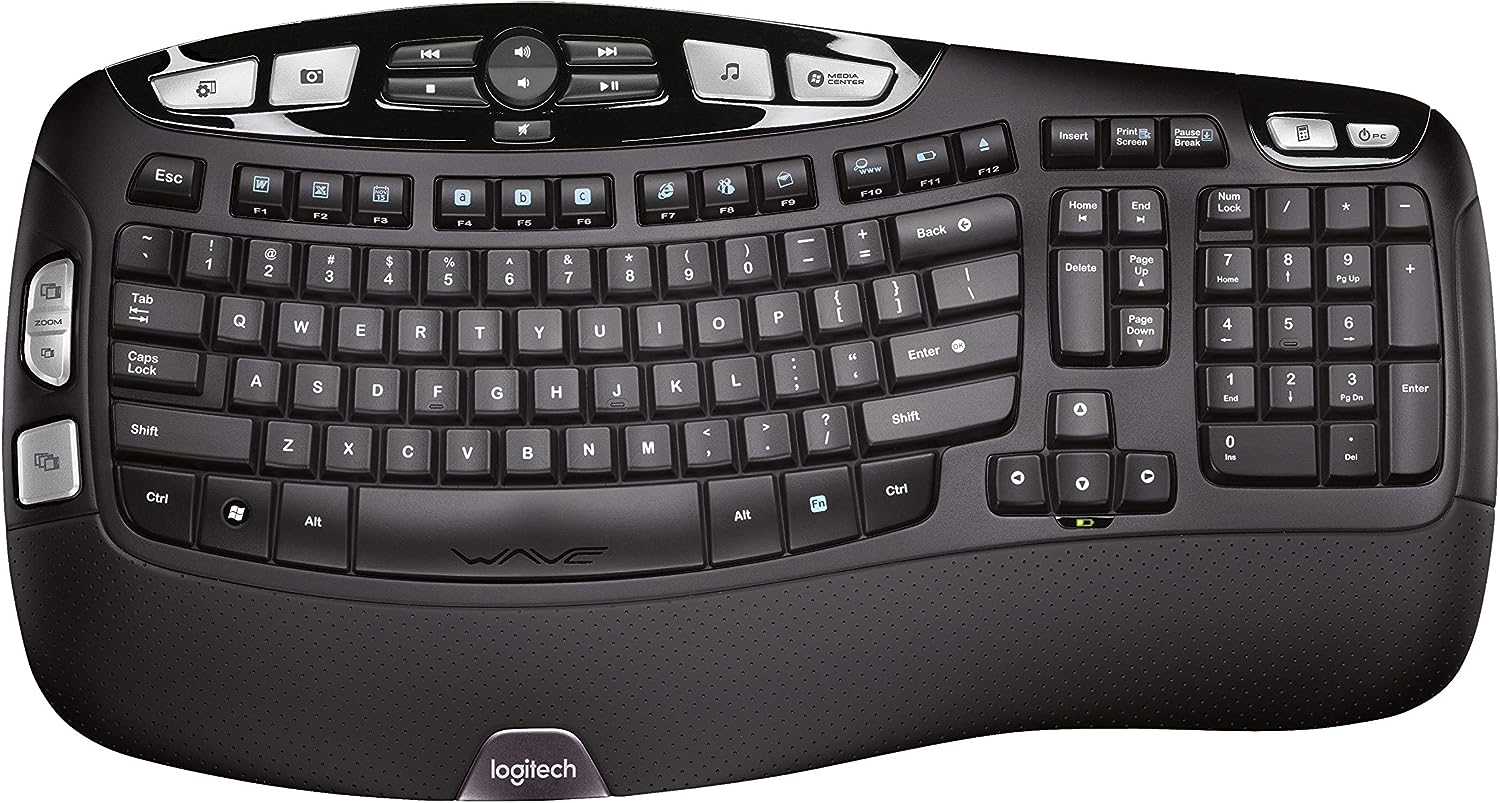 Keyboard - Logitech Comfort Wave keyboard wireless