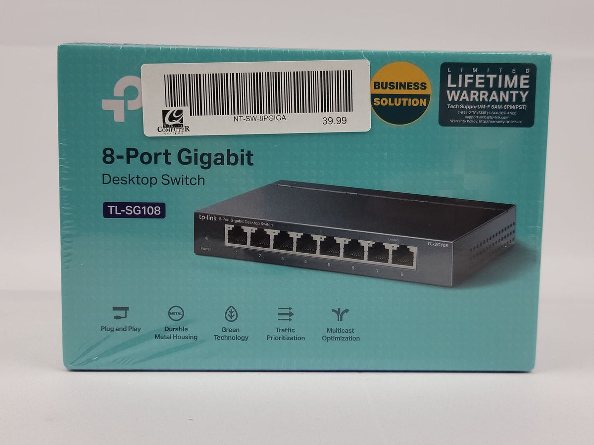 Network - TP-Link 8 Port Gigabit Ethernet Switch